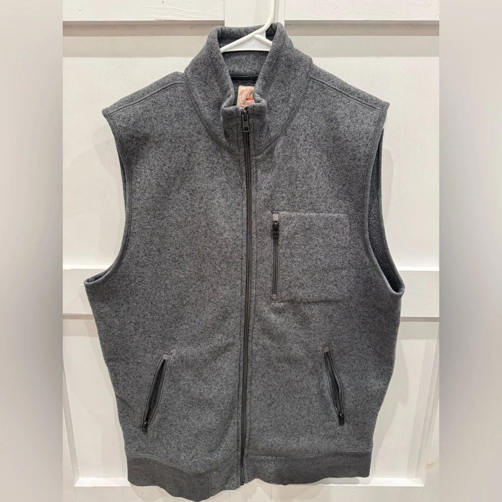 J. Crew Charcoal Gray Men's Vest
